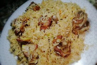 Mutton rice/mutton pulao recipe