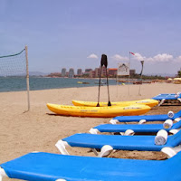 imagen del Hacienda Hotel Spa & Beach Club con vista de la playa