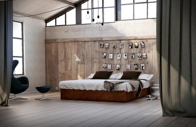 Interior Bedroom Design Feature Walls
