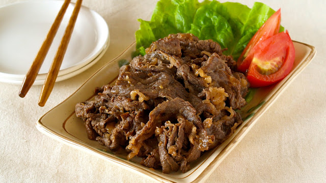 Resep Beef Yakiniku Yoshinoya