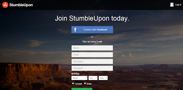 طريقة الحصول على زوار و باك لينك قوي من موقع StumbleUpon