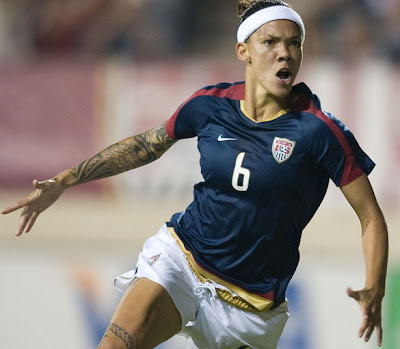 Natasha Kai Soccer star. Check. Lesbian. Check. Gold Medal. Check. Tattoos.