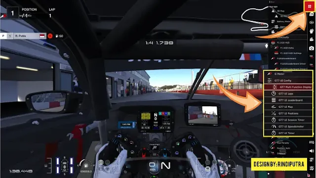 How to Install the Gran Turismo 7 HUD in the Assetto Corsa Game