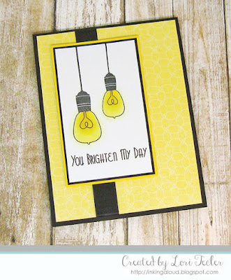 You Brighten My Day card-designed by Lori Tecler/Inking Aloud-stamps from SugarPea Designs