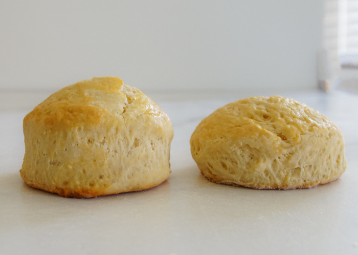 how to make British Scones - the secret to a great rise