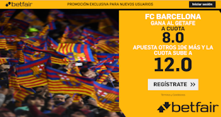 betfair supercuota doble liga Barcelona gana Getafe 15 febrero 2020