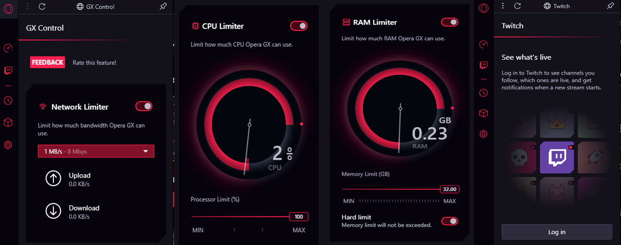 Opera GX  Browser Gaming Pertama di Dunia