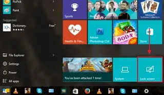 Cara Pin Submenu Settings pada Windows 10