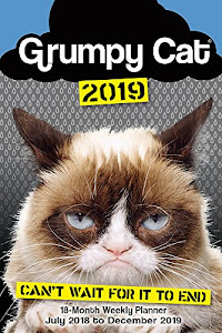 Grumpy Cat 2019 18-Month Weekly Planner