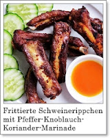 Frittierte Schweinerippchen Thailändisch