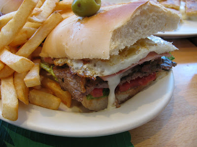 chivito sandwich