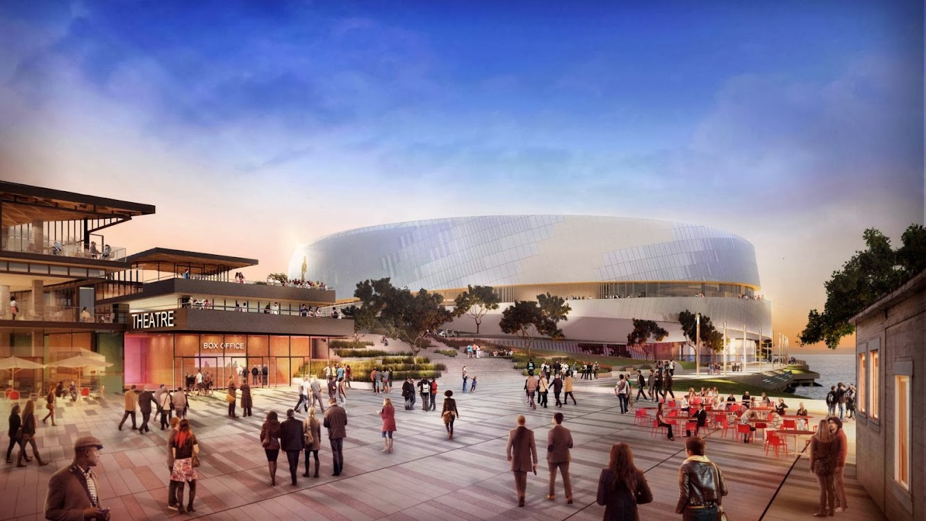 San Francisco, California, Stati Uniti: San Francisco Arena by Manica Architecture