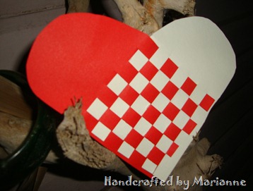 Weaved heart