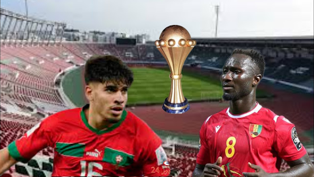 المغرب ضد غينيا بيساو الجولة الأولى من كأس أفريقيا 23-U