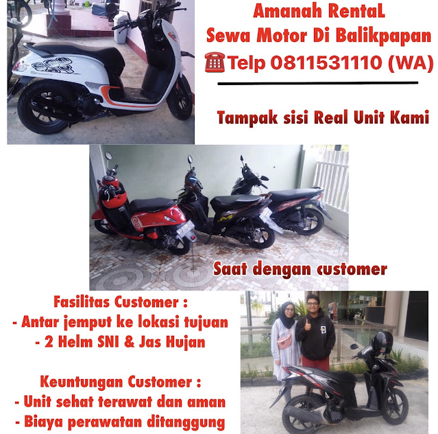 Rental motor di balikpapan