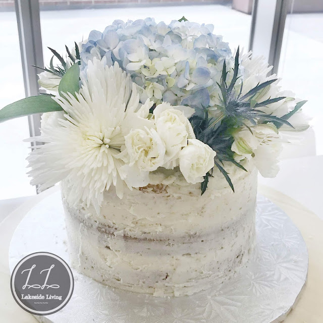 Coconut Floral Cake Recipe