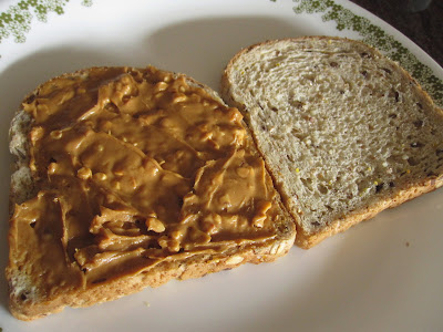 peanut butter & pickle sandwich