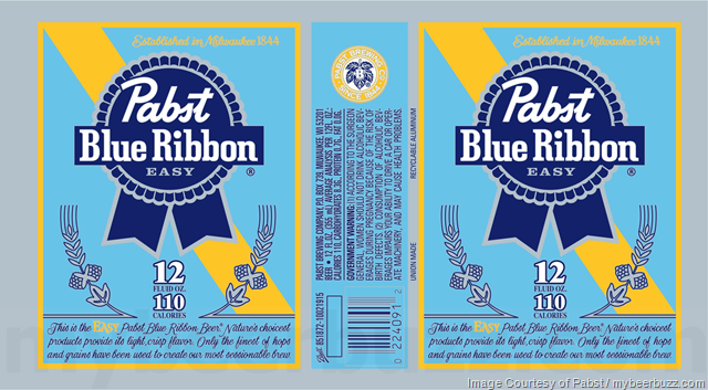 Pabst Adding New Pabst Blue Ribbon Easy