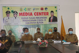 La Bakry Ikut Rakor VIdeo Conference Penanganan COVID-19 se Sulawesi Tenggara