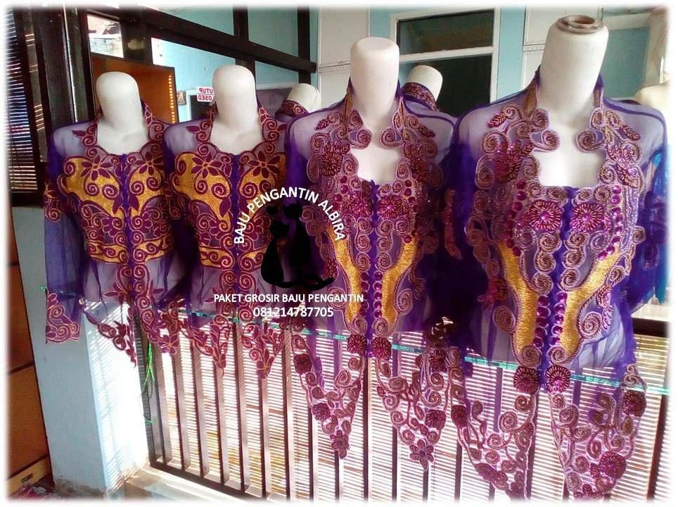 Harga jual kebaya  di  toko  Pasar  baru Bandung Paket 