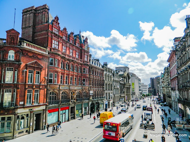 Castle Street em Liverpool