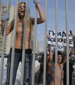 Фото Photoshot/УКРИНФОРМ: акция FEMEN