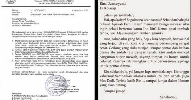 4 Perbedaan Surat Resmi dan Surat Pribadi, Contoh, dan 