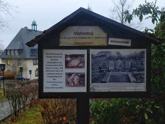 Mahnmal für die gefallenen Soldaten des 1. Weltkrieges, Seiffen