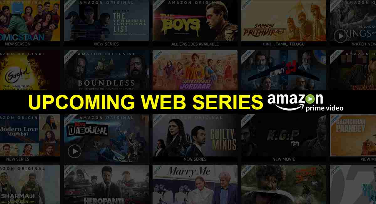 List of Upcoming Web Series on Amazon Prime Video in the 2022