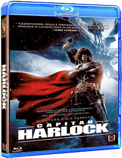 Capa do Filme Capitão Harlock: Pirata do Espaço (2014) Torrent Dublado