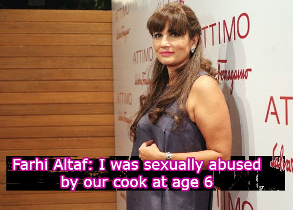 Fariha Altaf sexually abused by cook