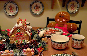 Plum Creek Place - Gingerbread Tablescape