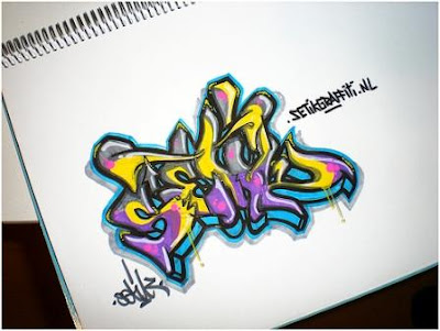 graffiti letters m. graffiti letters m.