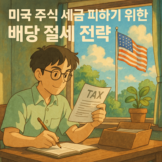 미국 주식 세금 피하기 위한 배당 절세 전략