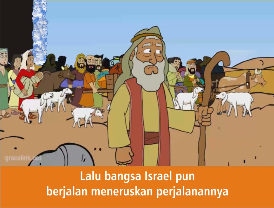 Komik Alkitab Anak: Menyeberangi Laut Teberau