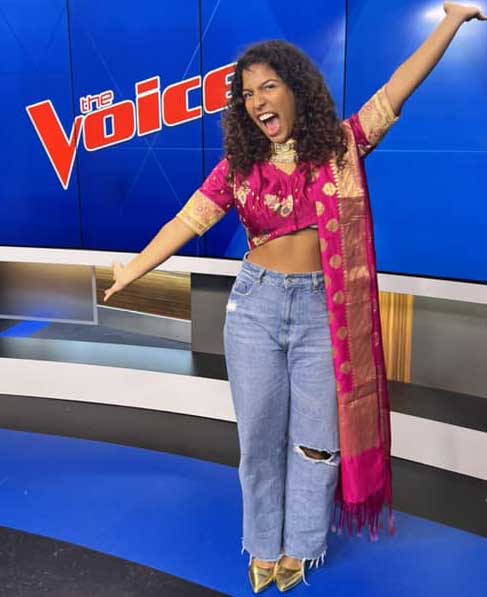 Parijita Bastola in The Voice