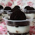 Resep Puding Coklat Oreo Cup