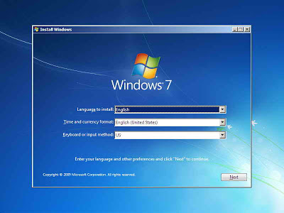 Tutorial dan langkah-langkah Lengkap Instal Windows 7 Dengan Mudah Disertai Dengan Gambar Terbaru