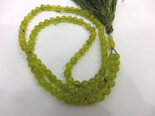 Green Agate Gemstone Tasbeeh 