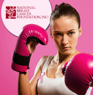 National breast cancer foundation Boxing Girl