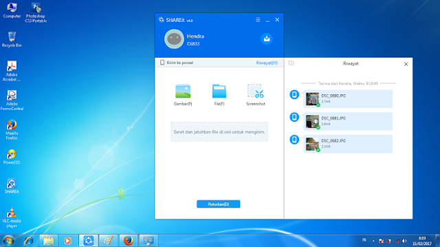 Cara Mudah Mengirim File Dari Handphone ke PC Menggunakan SHAREit - Blog Mas Hendra