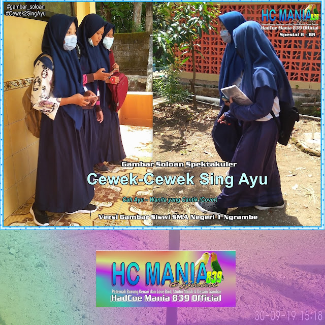 Gambar Soloan Spektakuler - Gambar Siswa-Siswi SMA Negeri 1 Ngrambe - Buku Album Gambar Soloan Edisi 15