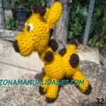 patron gratis jirafa amigurumi, free amigurumi pattern giraffe 