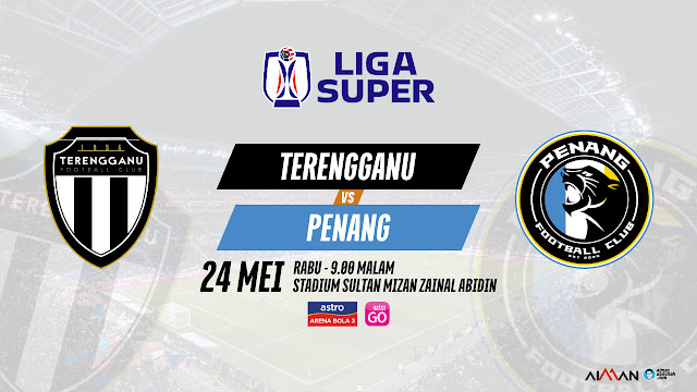 Siaran Langsung Live Streaming Terengganu vs Penang Liga Super 2023