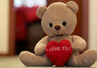 Boneka beruang love 31