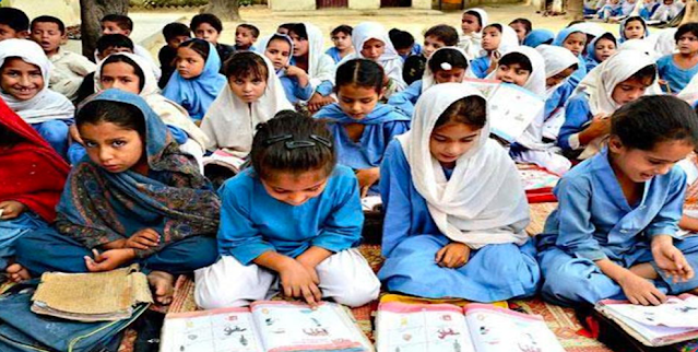 The literacy rate of Pakistan is ________