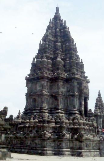 Candi Siwa, Candi Wisnu dan Candi Brahma di Prambanan - SB 