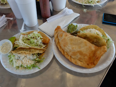 Nana Dora’s (Brawley, California) Tacos and Special Quesadilla