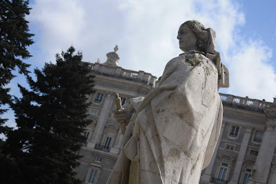 Sabatini gardens in Madrid