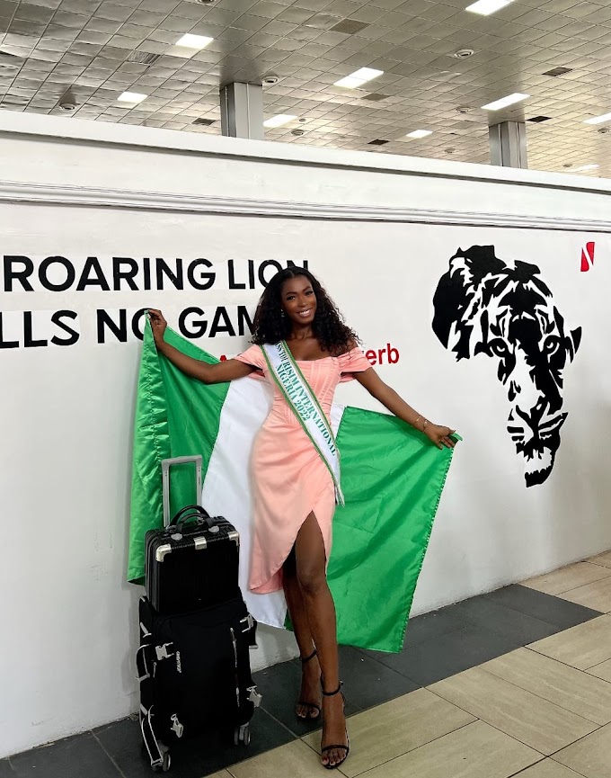 Bolarinde Roseline looking stunning as she set to represent Nigeria at Miss Tourism International 2022